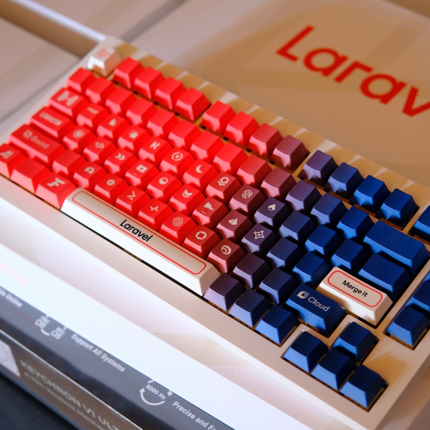 Custom Keychron Keyboard + Keycaps