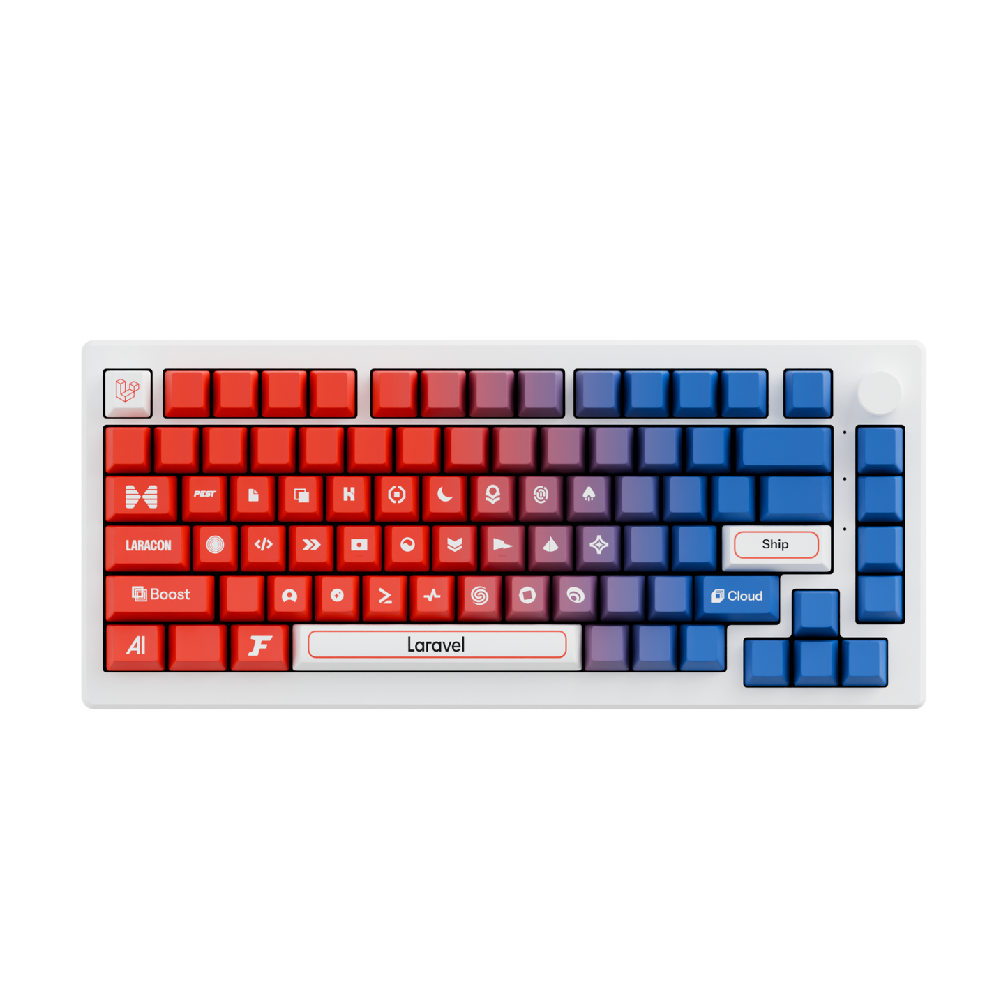 Custom Keychron Keyboard + Keycaps